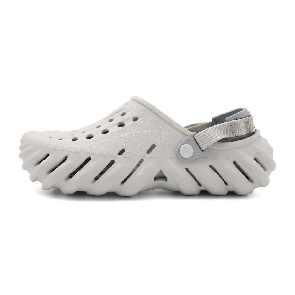 Crocs 卡駱馳 大氣灰色 波波克駱格 休閒 涼拖鞋 男款 B5756【新竹皇家207937-1FT】 | 蝦皮購物
