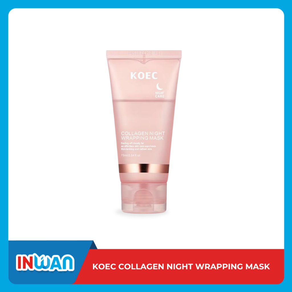 印灣 INWAN 】KOEC COLLAGEN NIGHT WRAPPING MASK | 蝦皮購物