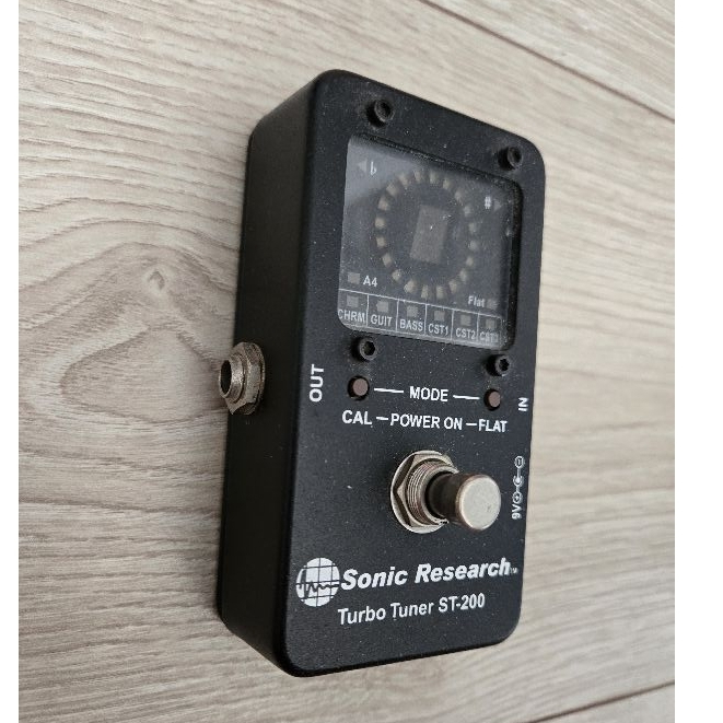 Sonic Research Turbo Tuner ST-200 Effect Pedal Demo - YouTube