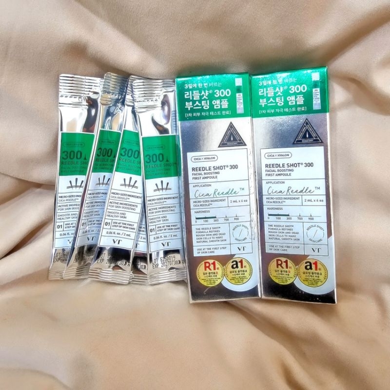韓國大創 Vt Reedle Shot 微針精華 300 VT微晶精華2ml 老虎微晶精華 | 蝦皮購物