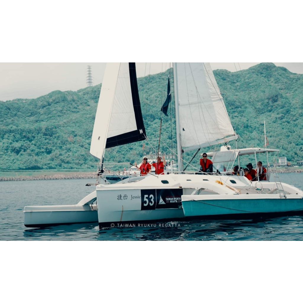 中古38呎三體帆船,中古重型帆船,Trimaran,中古遊艇,釣魚船,橡皮艇 