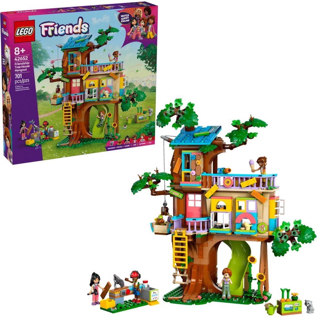 [大王機器人] 樂高 LEGO 42652 歡聚友誼樹屋 好朋友系列 | 蝦皮購物