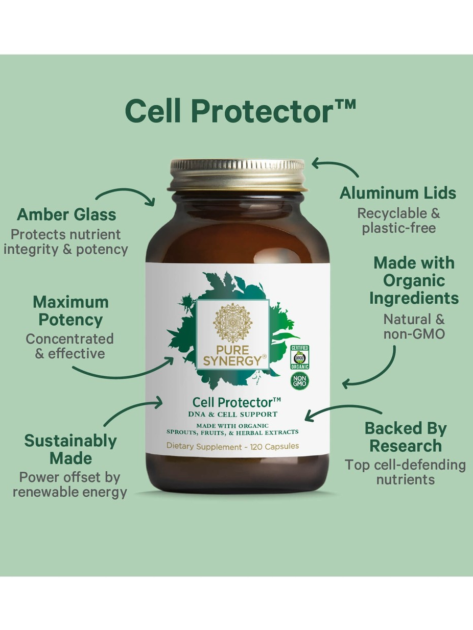[新到貨]美國Pure Synergy Cell Protector細胞保護素食膠囊120粒 | 蝦皮購物