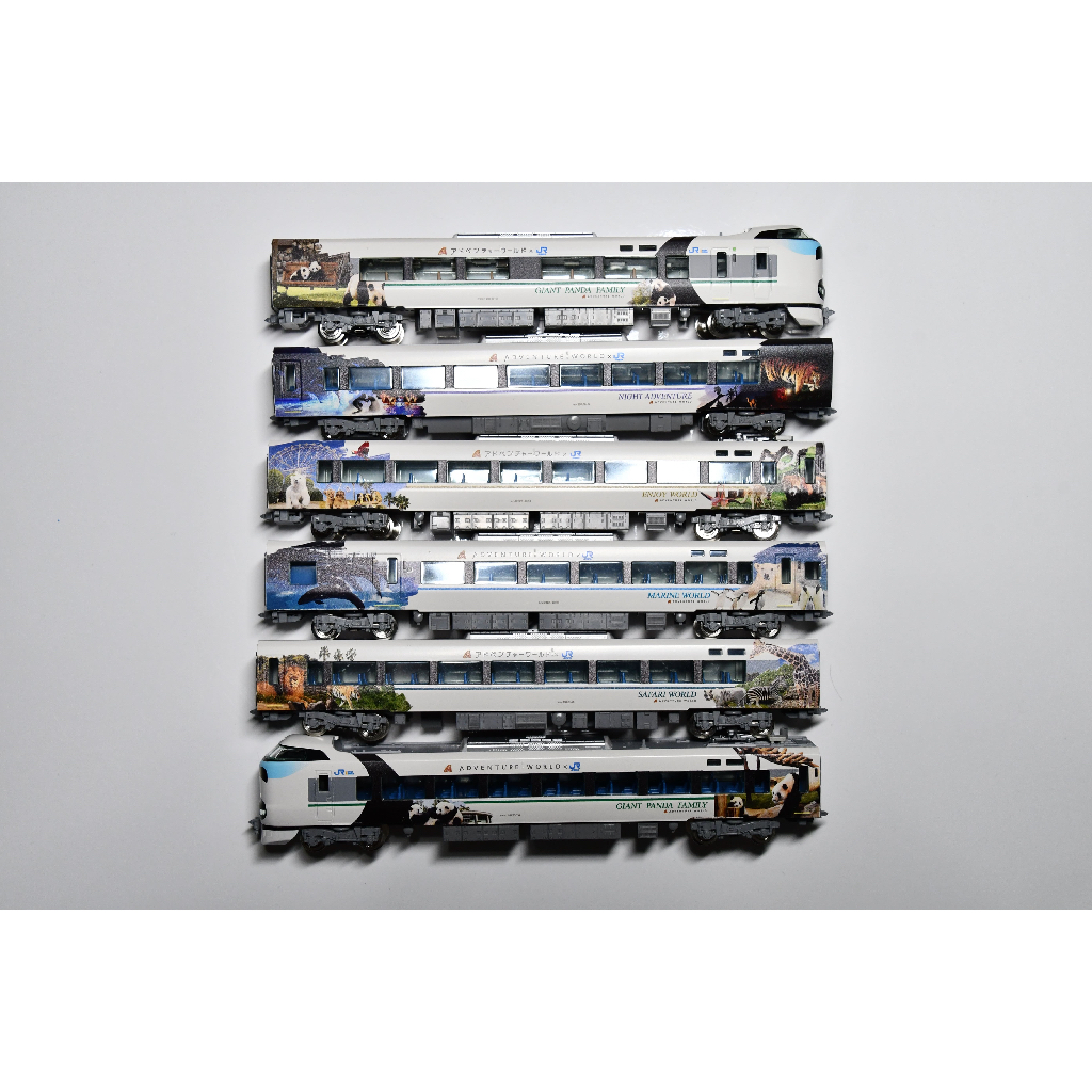 [近新極美限定品]TOMIX 97933 特別企劃品 JR 287系 特急電車 (熊貓微笑冒險列車) 6輛組 | 蝦皮購物