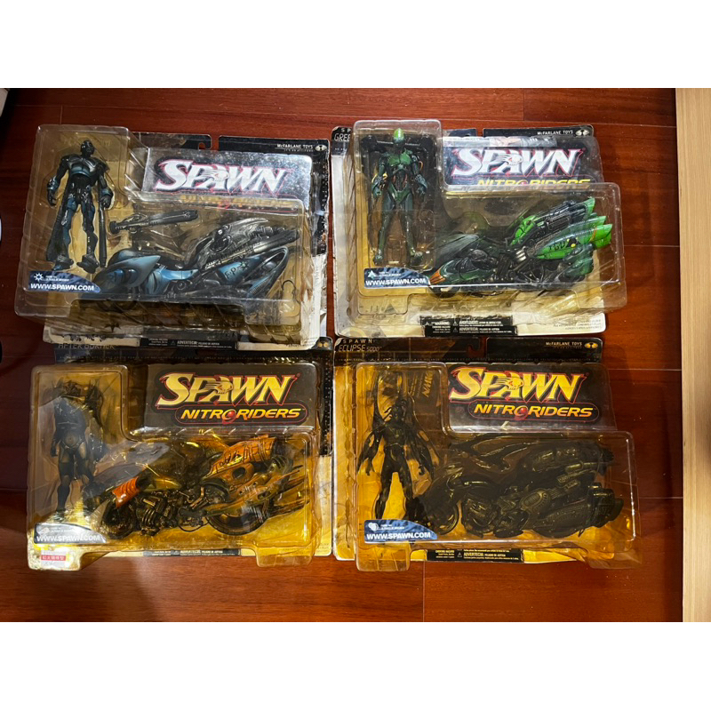 閃靈悍將 SPAWN Nitro Riders 機車系列 全套McFarlane Toys | 蝦皮購物