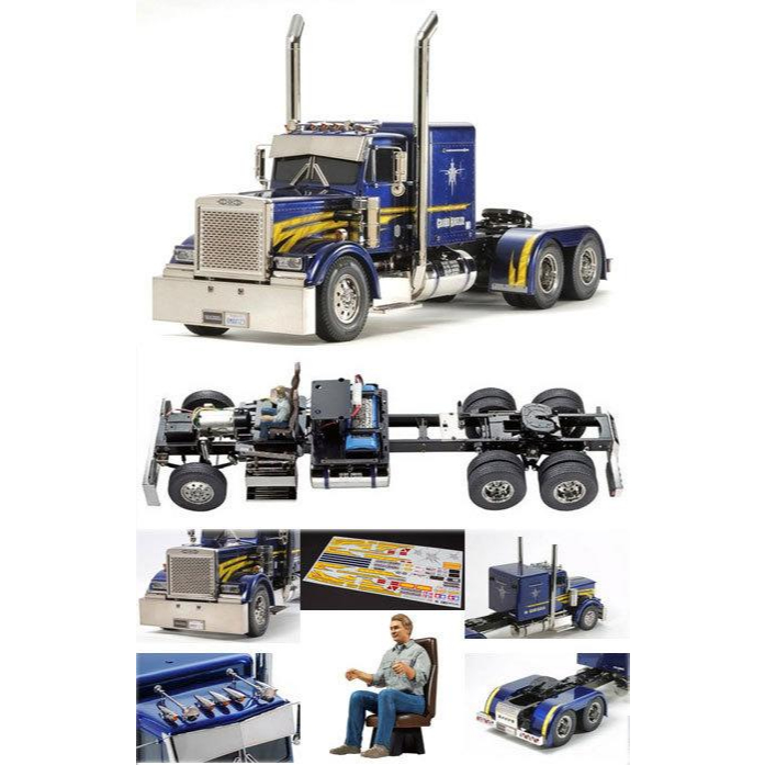Tamiya 56344–1 – Camion RC Grandeur Nature 1/14 à Monter Soi-Même