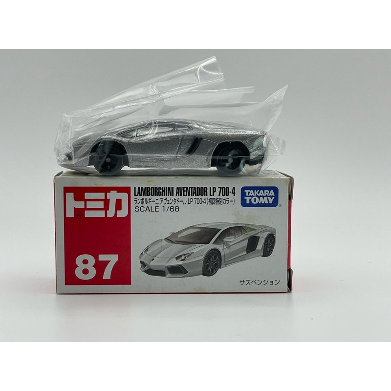TOMY TOMICA NO. 87 LAMBORGHINI AVENTADOR LP 700-4 初回特別版 | 蝦皮購物