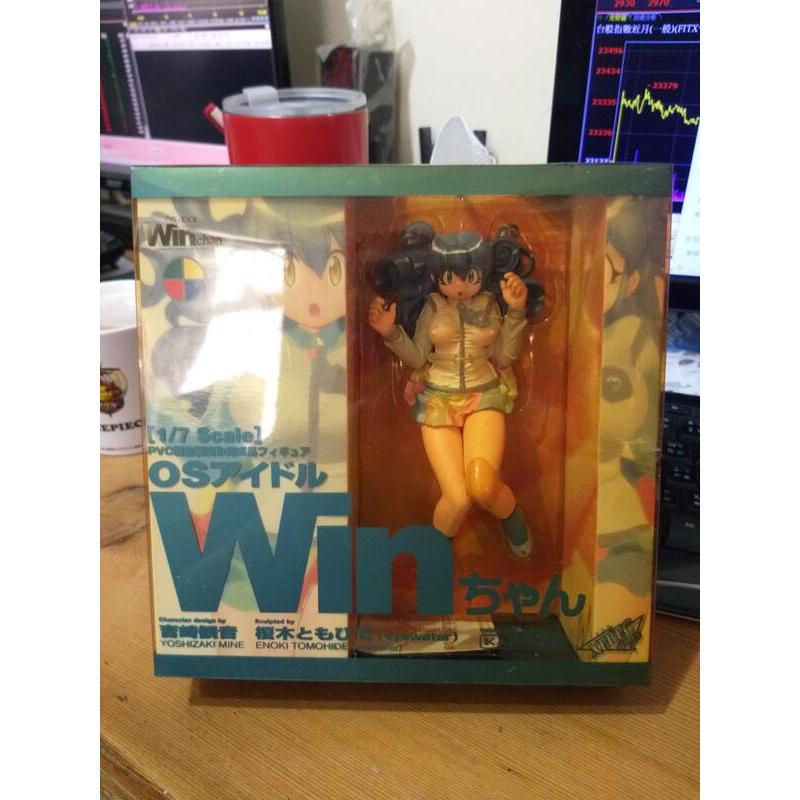 出清特價 1580~絕版 海洋堂 吉崎觀音 OS-IDOL WIN-CHAN PVC 外盒泛黃 | 蝦皮購物