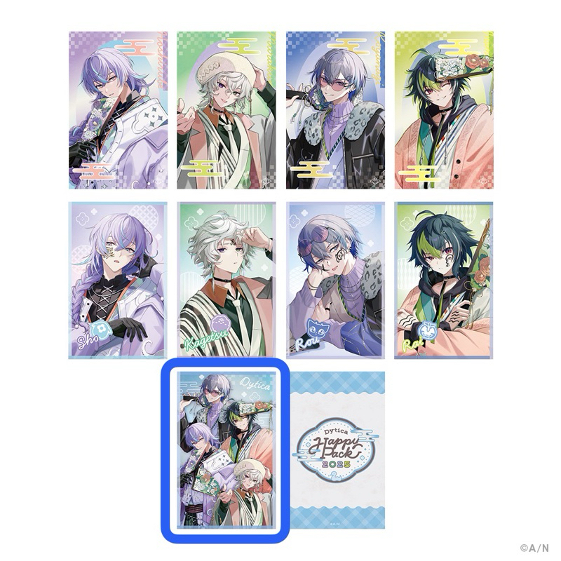 官方正品〕Nijisanji Dytica happy pack拍立得星導/小柳/叢雲/伊波