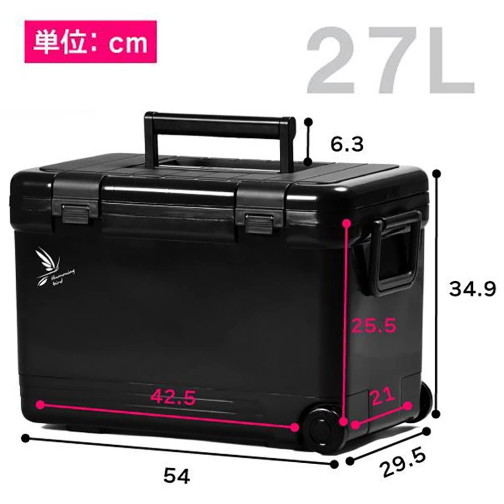 戶外輕旅行的移動小冰箱：SHINWA Holiday Land CBX-27L 滾輪冰桶，日系質感的極致 CP 值之選