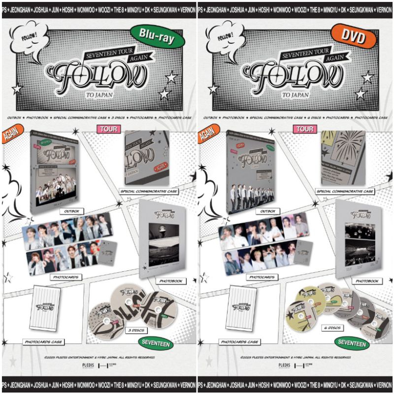 SEVENTEEN FOLLOW AGAIN TO JAPAN DVD 未再生 SEVENTEEN FOLLOW JAPAN
