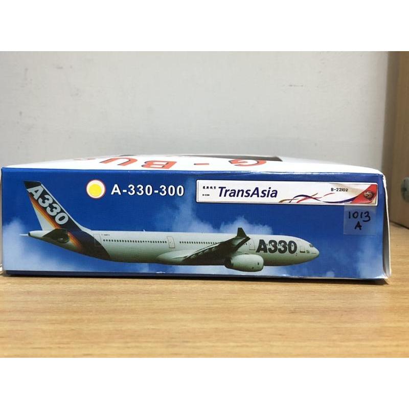 現貨AeroClassics 1/400 復興航空TransAsia Airbus A330-300 B