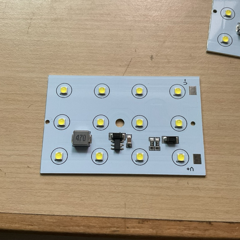 LED高亮度白光燈板-36W-54W鋁基板線路板-車上室內照明燈-高瓦數燈板-12V | 蝦皮購物
