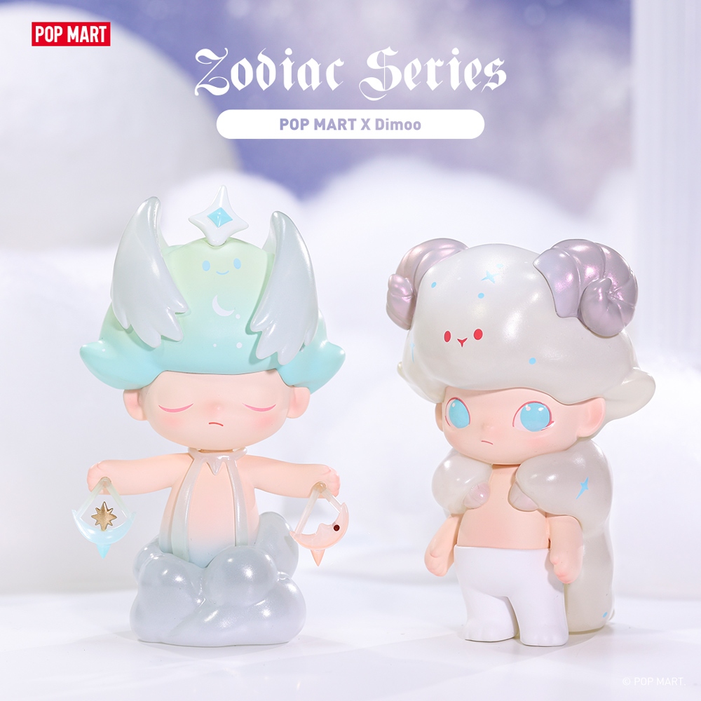 POP MART Dimoo星座系列公仔盒玩 | 蝦皮購物