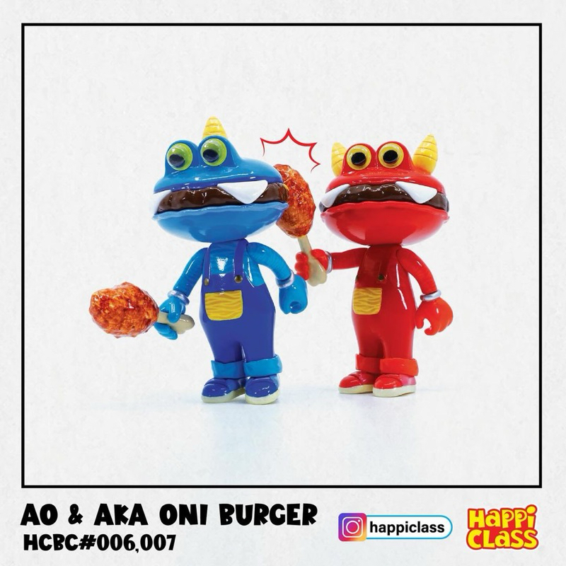 Happi Class Ao & Aka Oni Burger 青鬼與赤鬼套組| CupidToys邱