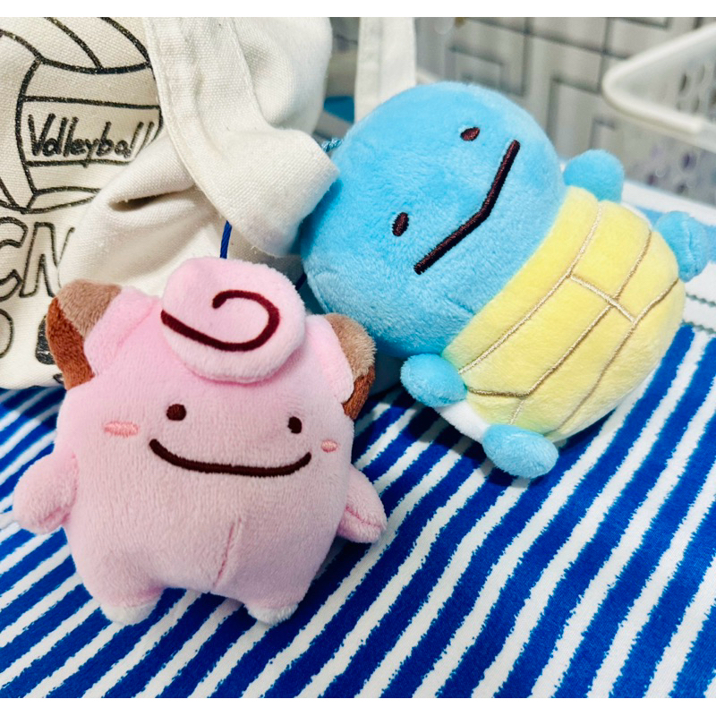 卡娜赫拉傑尼龜 皮皮百變怪 吊飾娃娃 寶可夢中心 pokemon center 日本 Kanahei 玩偶 背包 公仔 | 蝦皮購物