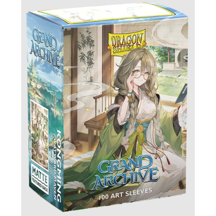 😊GA Grand Archive KONGMING 龍盾孔明藝術卡套卡套保護套Mortal
