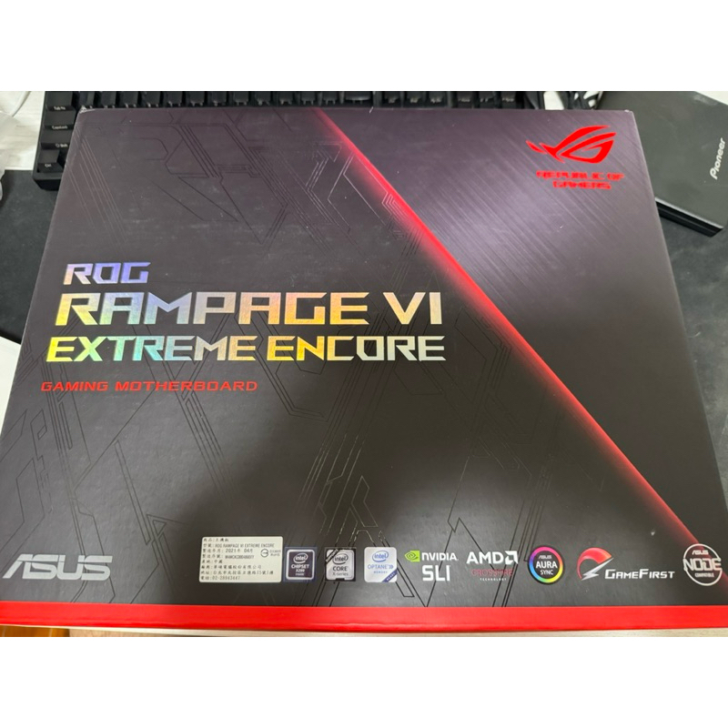 Asus R6EE 主機板盒子配件 ROG Rampage VI Extreme Encore | 蝦皮購物