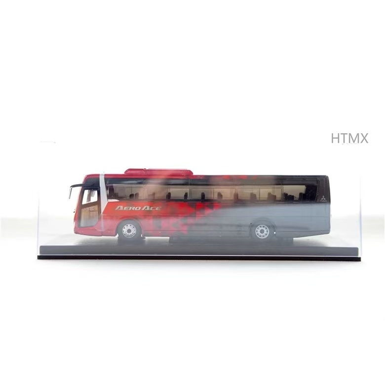 新品】1：43原廠三菱FUSO AERO ACE 日本旅遊巴士客車模型【全新帶展示