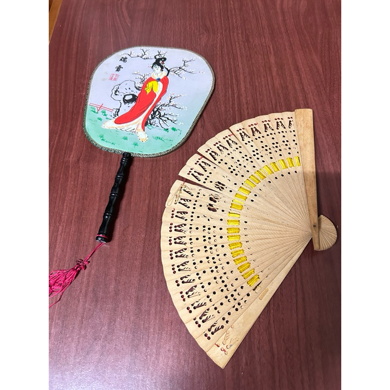 扇子 鏤空扇 印尼 異國風 手工扇 手扇 紀念品 中國風扇子 | 蝦皮購物