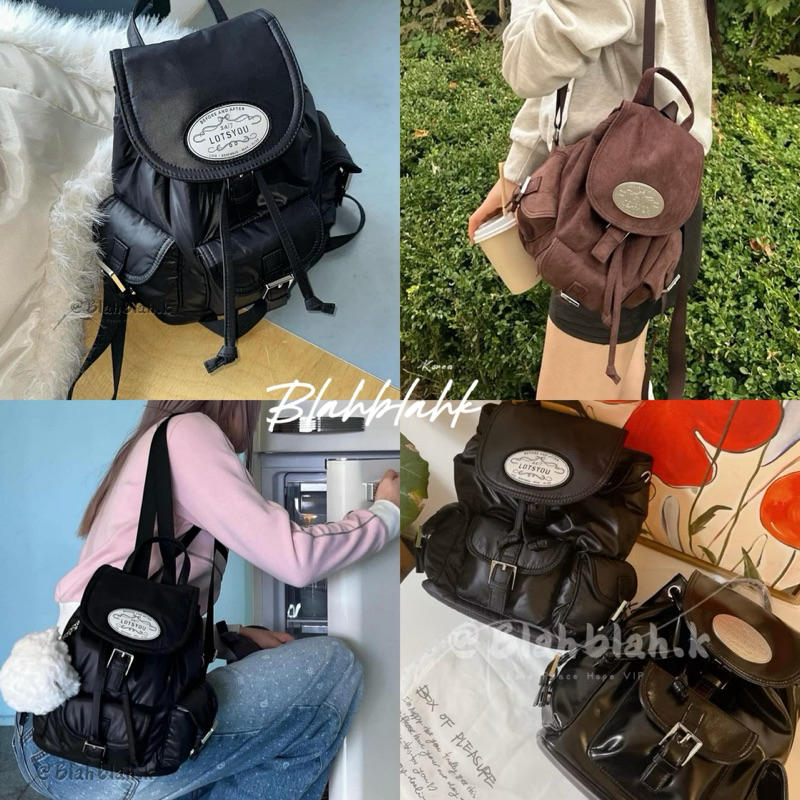 lotsyou Jennie同款Nostalgia chubby Backpack 後背包包包| 蝦皮購物 lotsyou Jennie同款Nostalgia chubby Backpack 後背包包包| 蝦皮購物