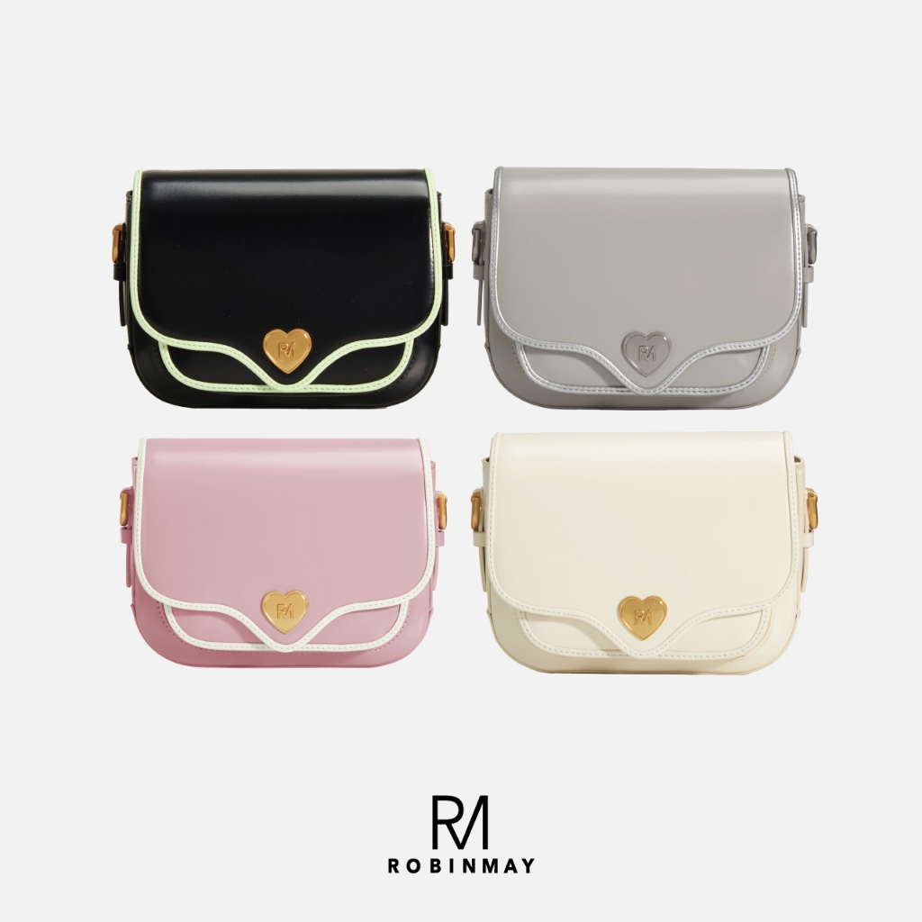 ROBINMAY】桃心蔓蔓斜背包| 蝦皮購物