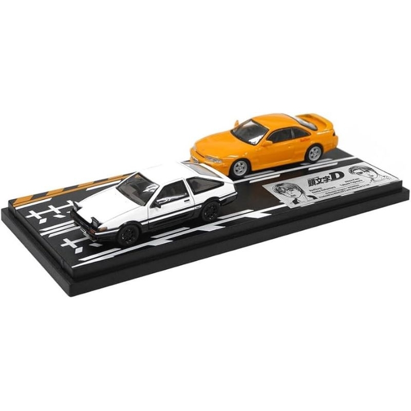 MODELER'S 1/64 頭文字D 車組多款藤原拓海AE86 城島俊也S2000 星野好造