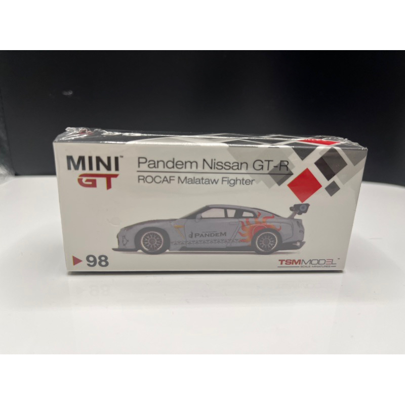 Mini GT 98 Pandem Nissan GT-R GTR ROCAF Malataw Flighter