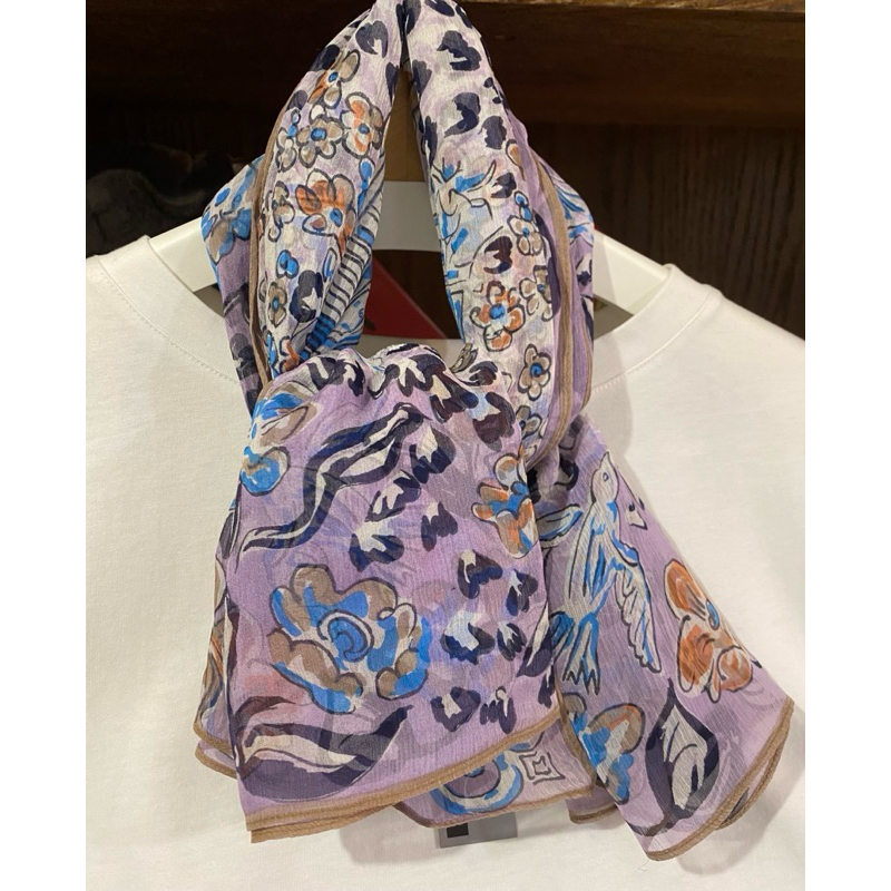 日本買回 Parmel 絲巾 圍巾 no.40-5 84x84cm | 蝦皮購物