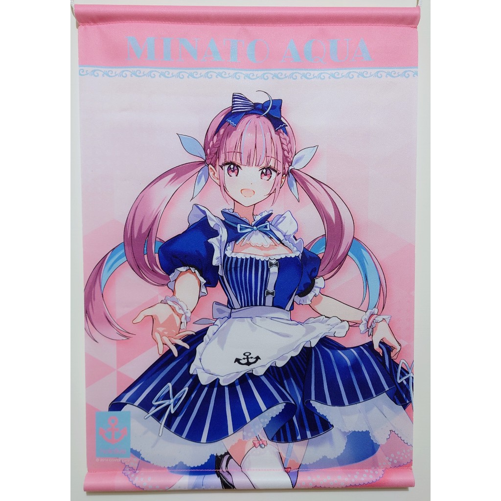 hololive】日版B3 掛軸湊阿庫婭湊あくあ料理抽籤掛軸賞一番賞