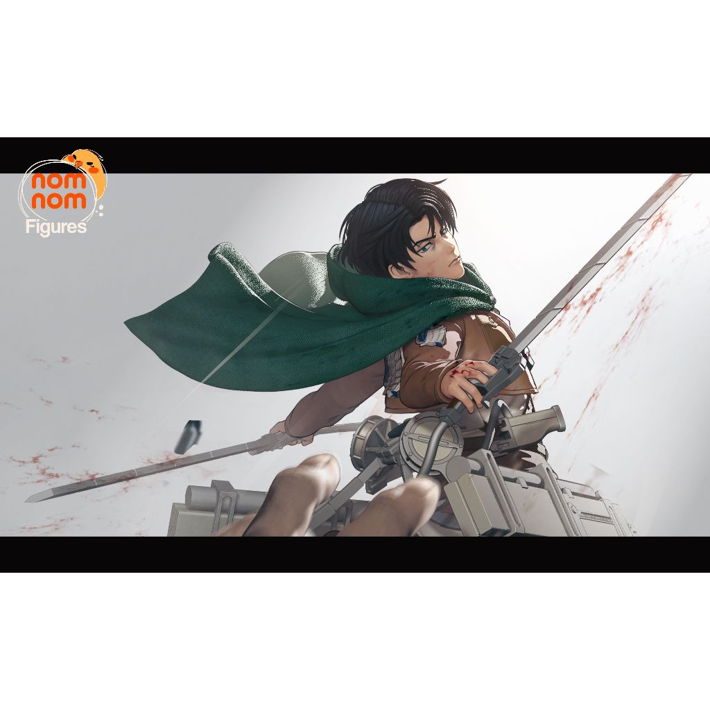 AKIRA STUDIO 】 白模 GK 模型 NOMNOM Figures 里維 進擊的巨人 | 蝦皮購物