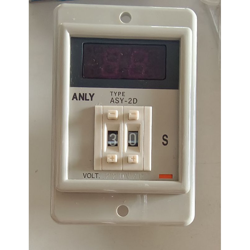 1PCS NEW ANLY ASY-2SM AC220V Digital Time Limit Relay