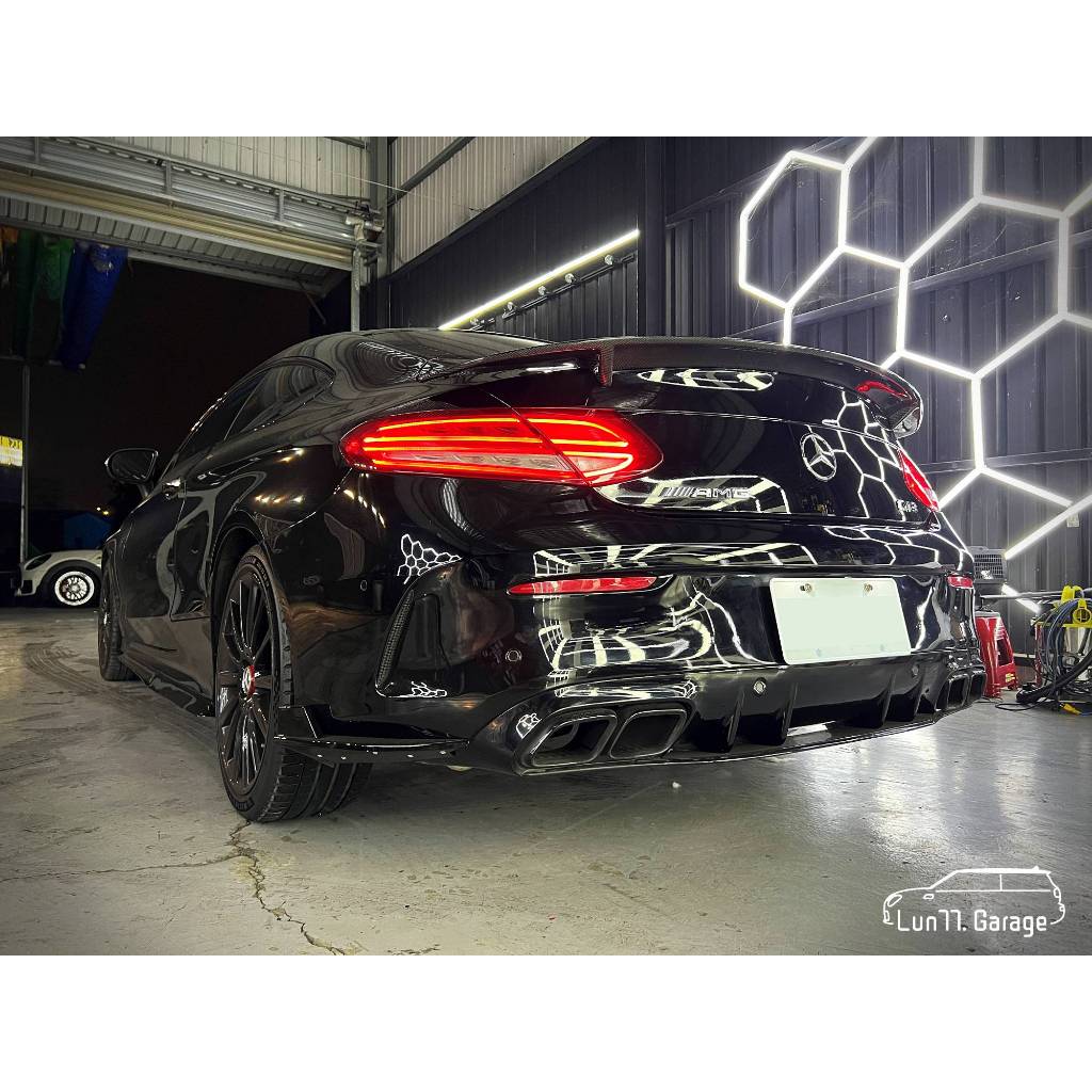 Lun77. 現貨 - BENZ C250 C300 COUPE RT款 碳纖維尾翼 戰鬥尾翼 卡夢 雙門套件 C205 | 蝦皮購物