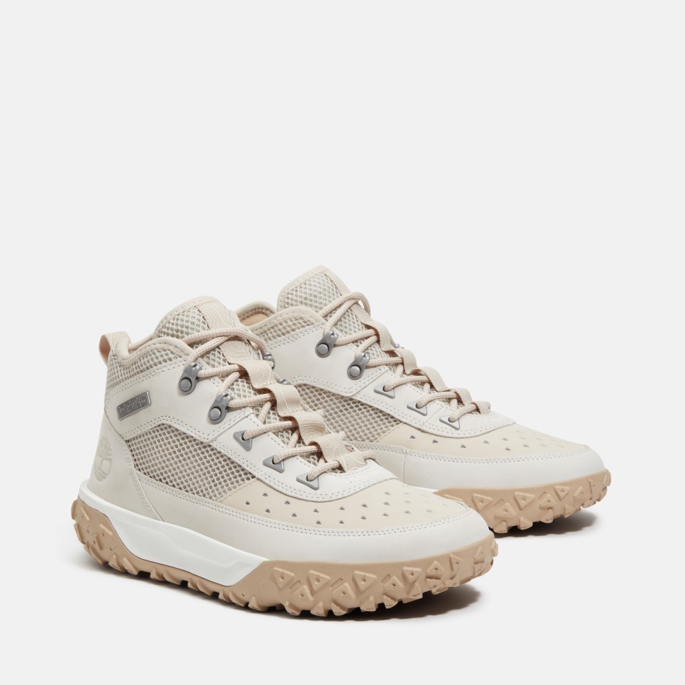Timberland | (⭐2025春夏⭐)男款淺灰色Motion 6中筒健行鞋|A6CW1EUY | 蝦皮購物