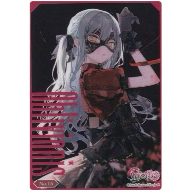 現貨收藏卡透卡BanG Dream! Ave Mujica 三角初華若葉睦八幡海鈴祐天寺