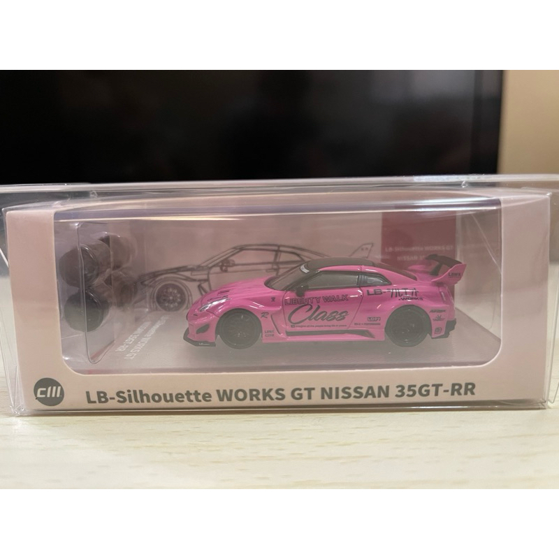 1/64 CM Model Nissan LBWK 35GT-RR GT-R R35 Pink | 蝦皮購物
