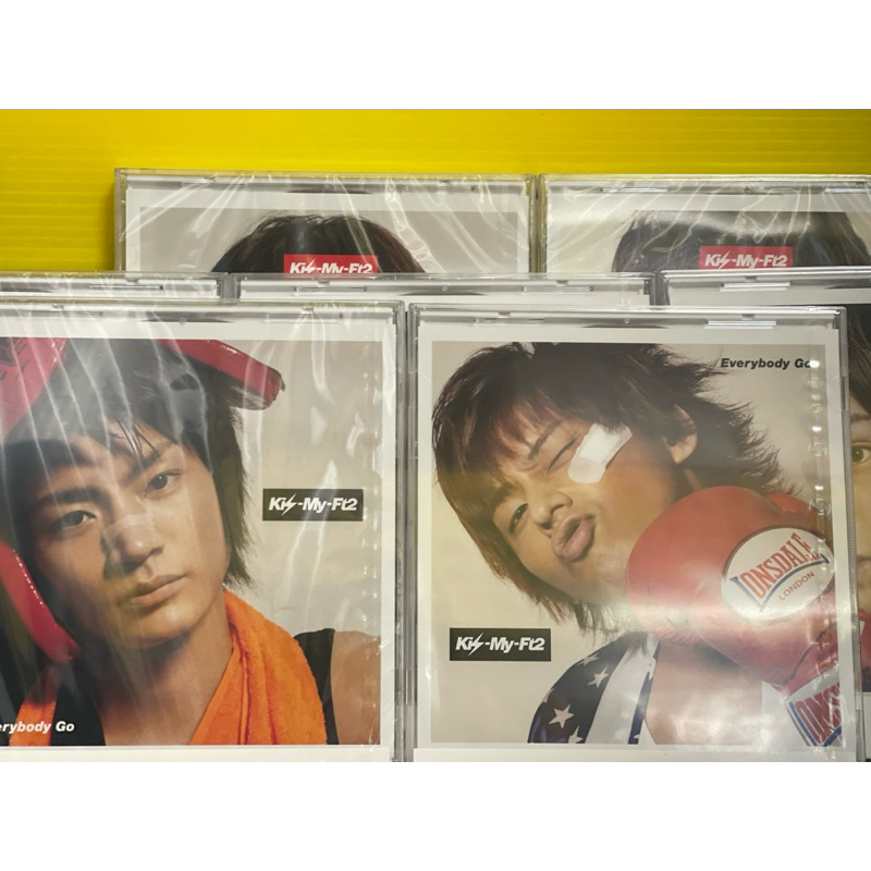 Kis- My-Ft2 everybody go 七張CD一起限量吊飾 | 蝦皮購物