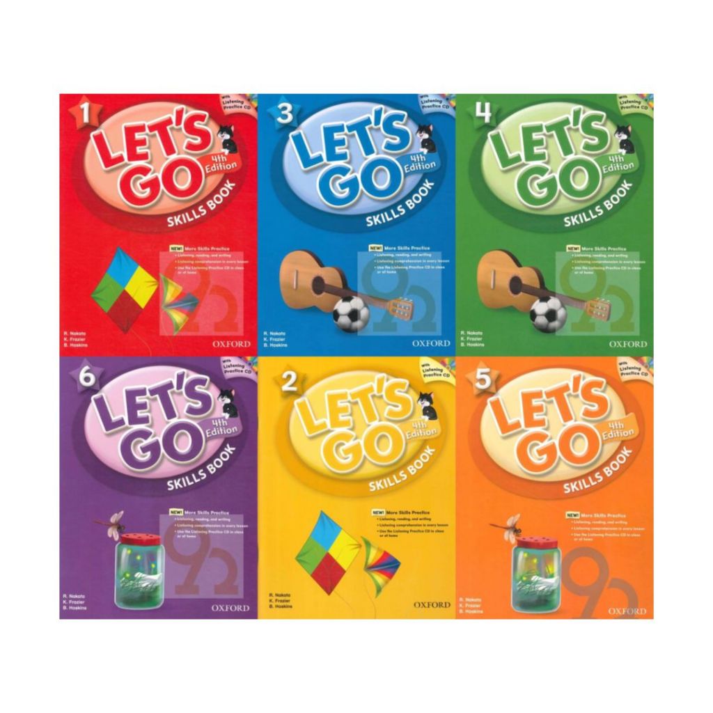 OXFORD Let's Go (4版) Student book / Workbook /Skills book
