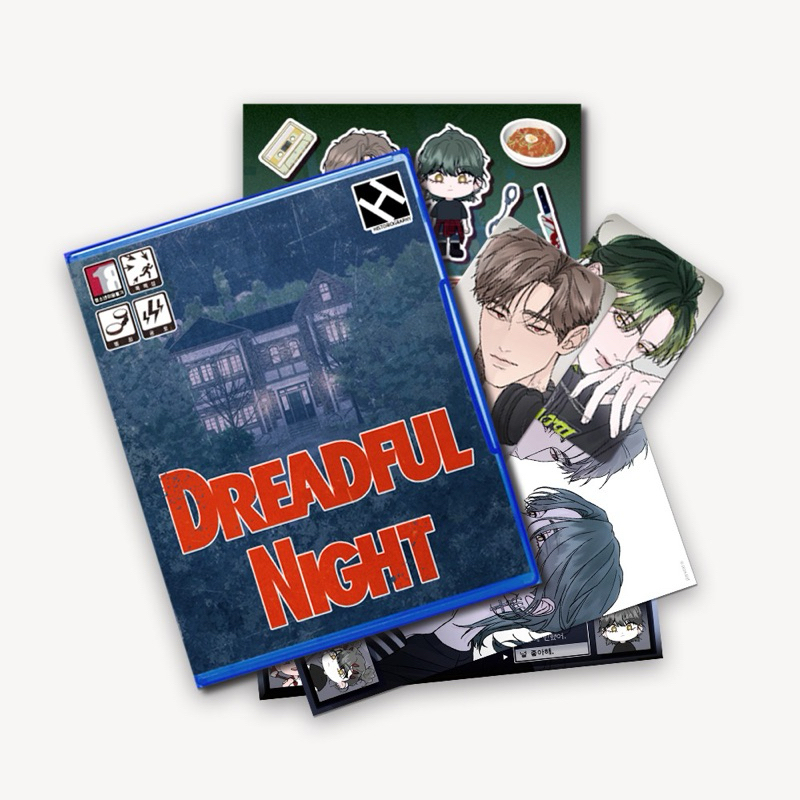 [現貨] Dreadful Night 戰略指南套組 BOMTOON LEZHIN BL 韓漫 官方週邊 蝦皮購物