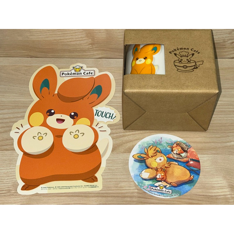 Pokémon Cafe 寶可夢咖啡廳 浮雕圖案 馬克杯 布撥 Pawmi | 蝦皮購物