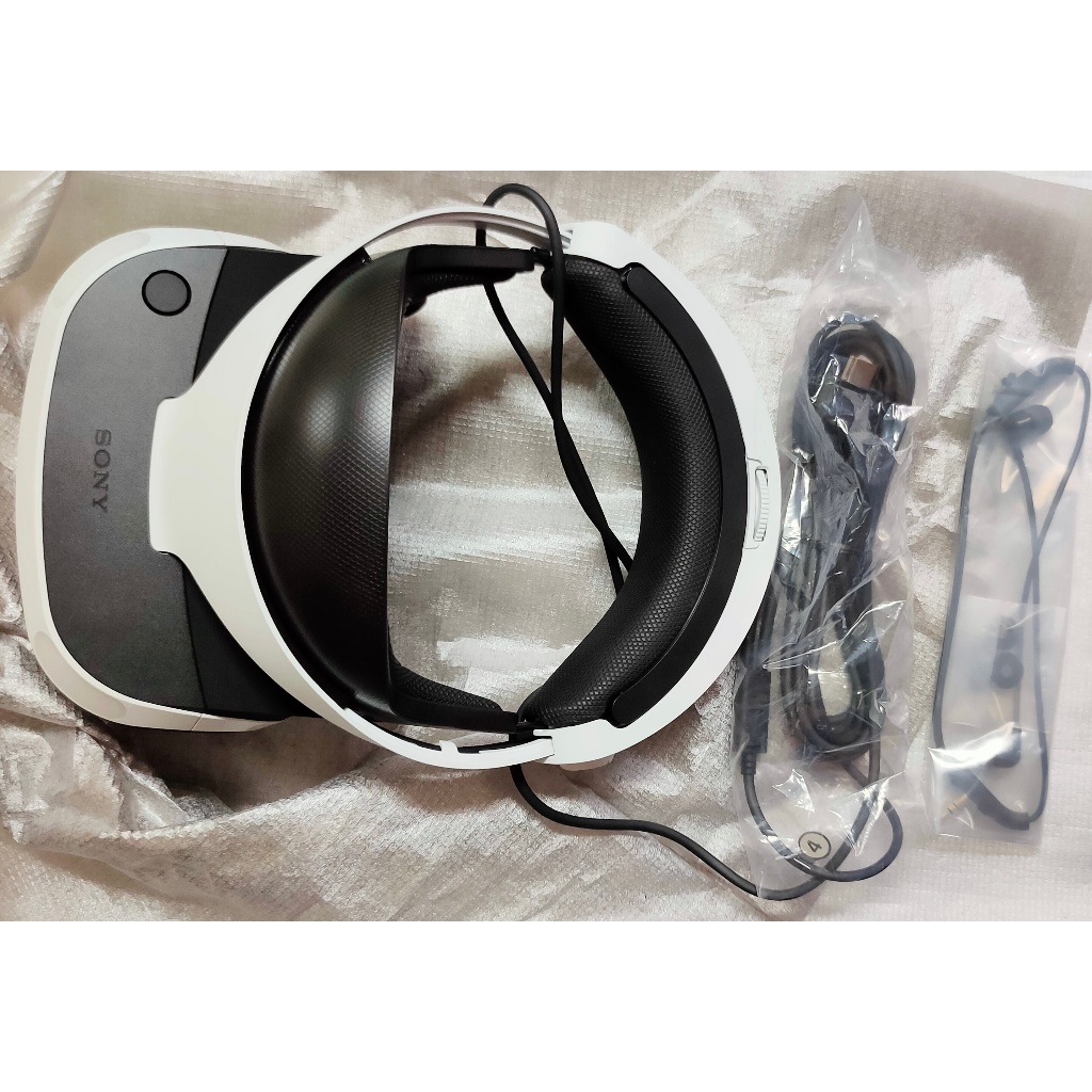PS VR 二代 零件機 殺肉機 VR頭戴裝置 訊號處理器 VR電源器 PS4專用 | 蝦皮購物
