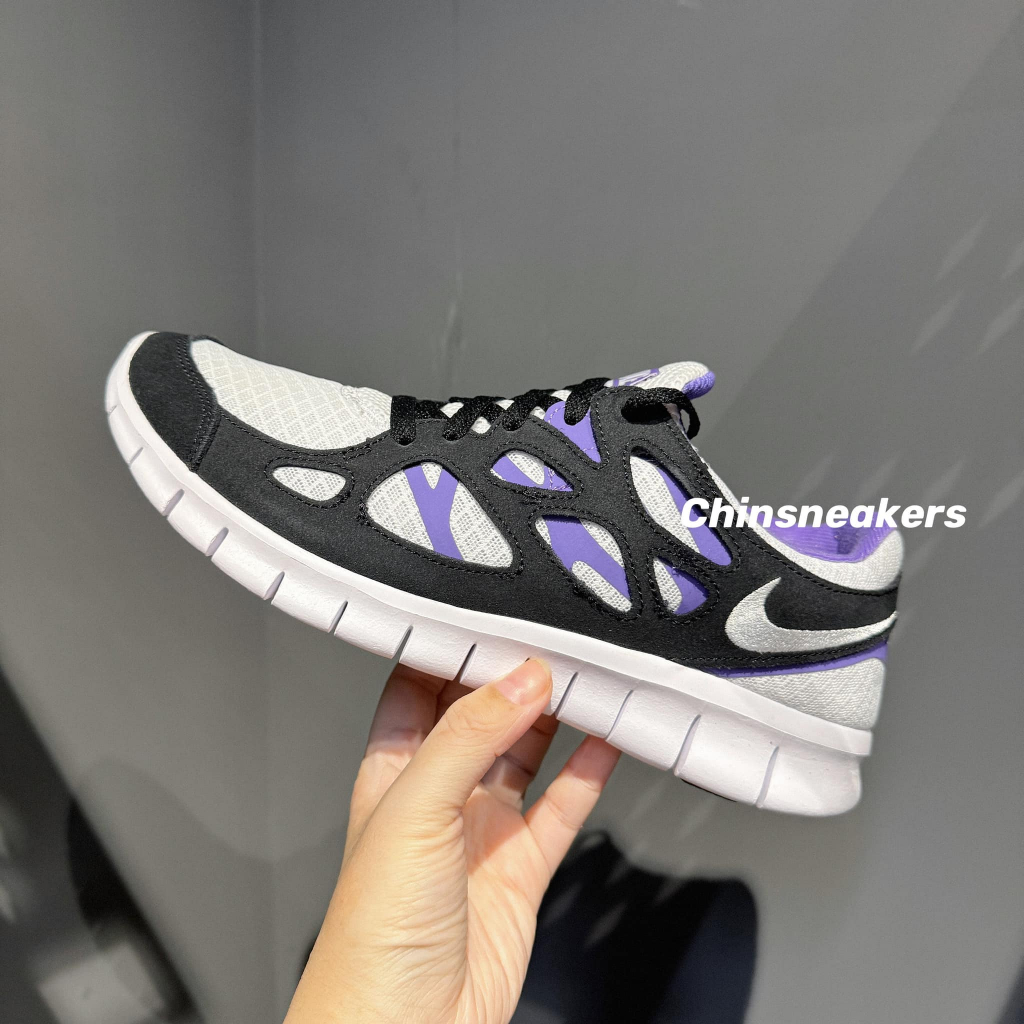 ☆CHIN代購☆ Nike Free Run 2 黑紫 537732-103 男 路跑 赤足 襪套 緩震 輕量 現貨 | 蝦皮購物
