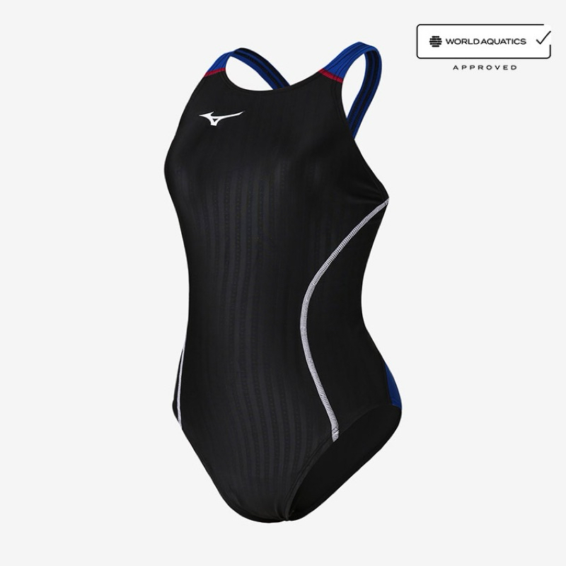 MIZUNO 女性 Stream Ace Solid Line Racer 背競賽型連身三角泳衣 N2MA1224 | 蝦皮購物
