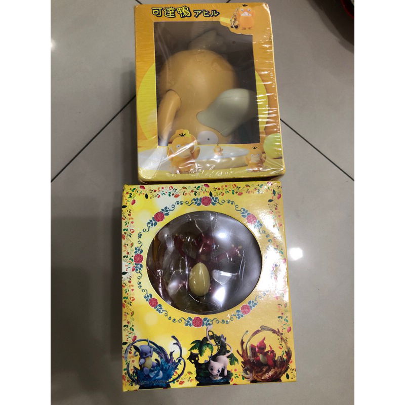 寶可夢公仔2隻180元，娃娃機夾出商品，寶可夢Pokémon,可達鴨、火恐龍，娃娃機公仔 | 蝦皮購物