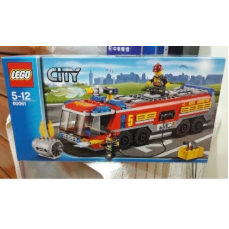 樂高 LEGO 60061 CITY 城市 系列 機場消防車 | 蝦皮購物