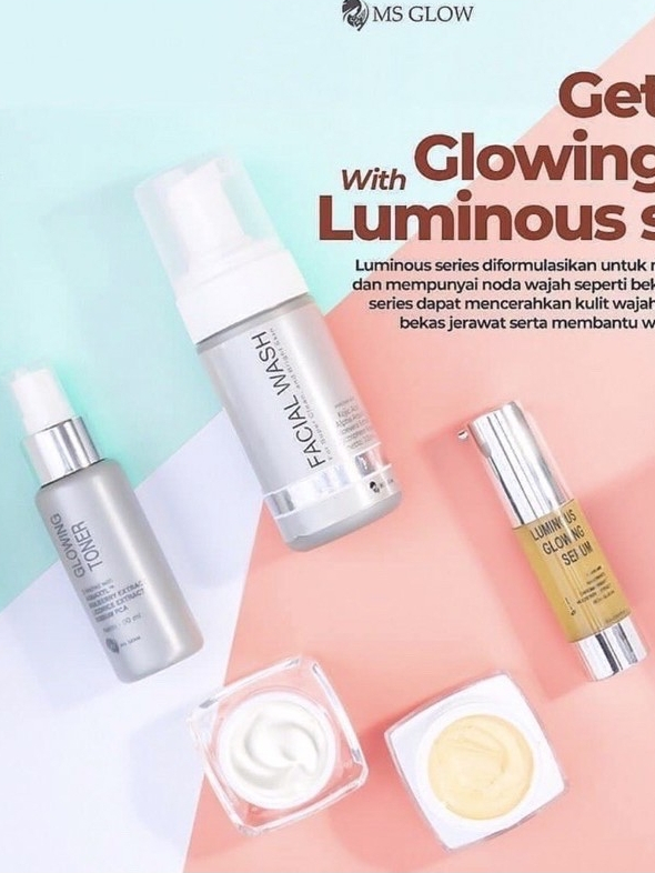 MS GLOW PAKET LUMINOUS SERUM LUMINOUS