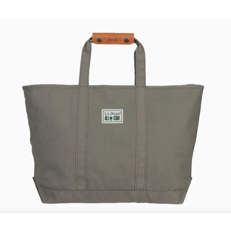 日本直購]🇯🇵 CONVERSE X L.L.Bean Grocery Tote 皮革握把聯名托特包 