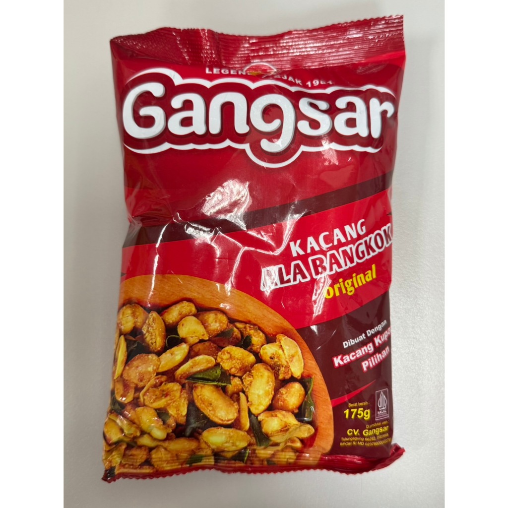 印尼 GANGSAR Kacang 花生 175g / 225g | 蝦皮購物