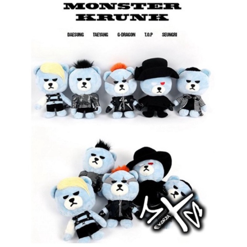 🔸MXS🔸BIGBANG KRUNK YG熊 MONSTER系列 | 蝦皮購物