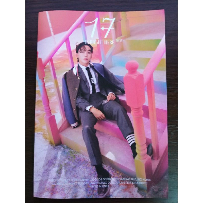Seventeen 豪華版 BEST ALBUM 17 IS RIGHT HERE Deluxe Ver. 勝寬 寫真書 | 蝦皮購物